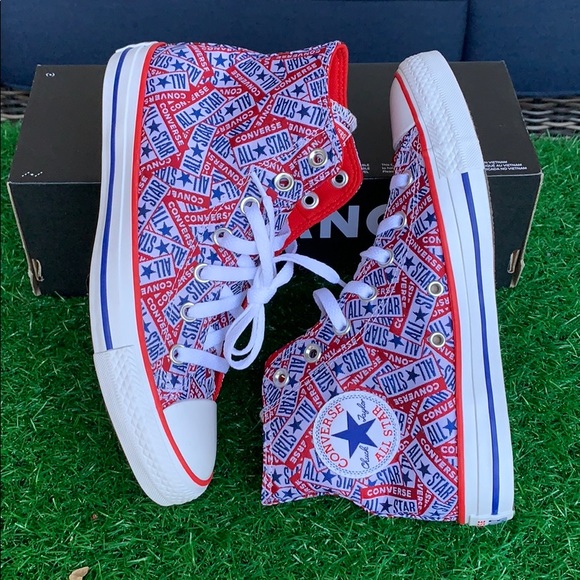 Converse CTAS Hi University red/white MEN’s - Picture 2 of 16